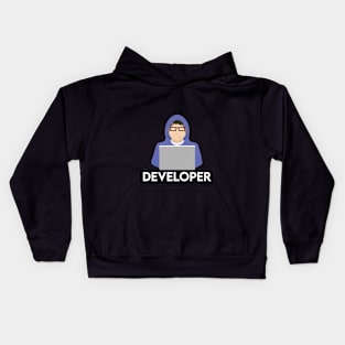 Developer Design Premium Kids Hoodie